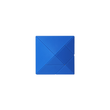 Pickagram Magnetic 3D Art Puzzle - Blue