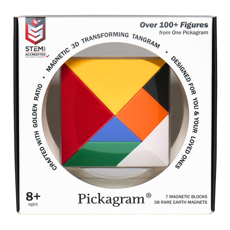 Pickagram Magnetic 3D Art Puzzle - Random Mix