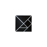 Pickagram Magnetic 3D Art Puzzle - Reverse Panda