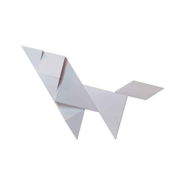 Pickagram Magnetic 3D Art Puzzle - 화이트