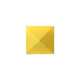 Pickagram Magnetic 3D Art Puzzle - Yellow