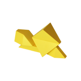 Pickagram Magnetic 3D Art Puzzle - Yellow